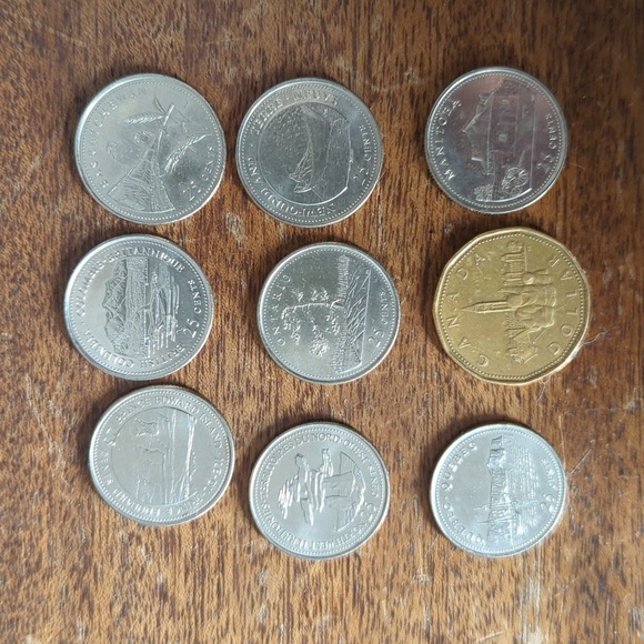 1992 Coins Commemorating 125 Years Of Confederation - Picture 1 of 3